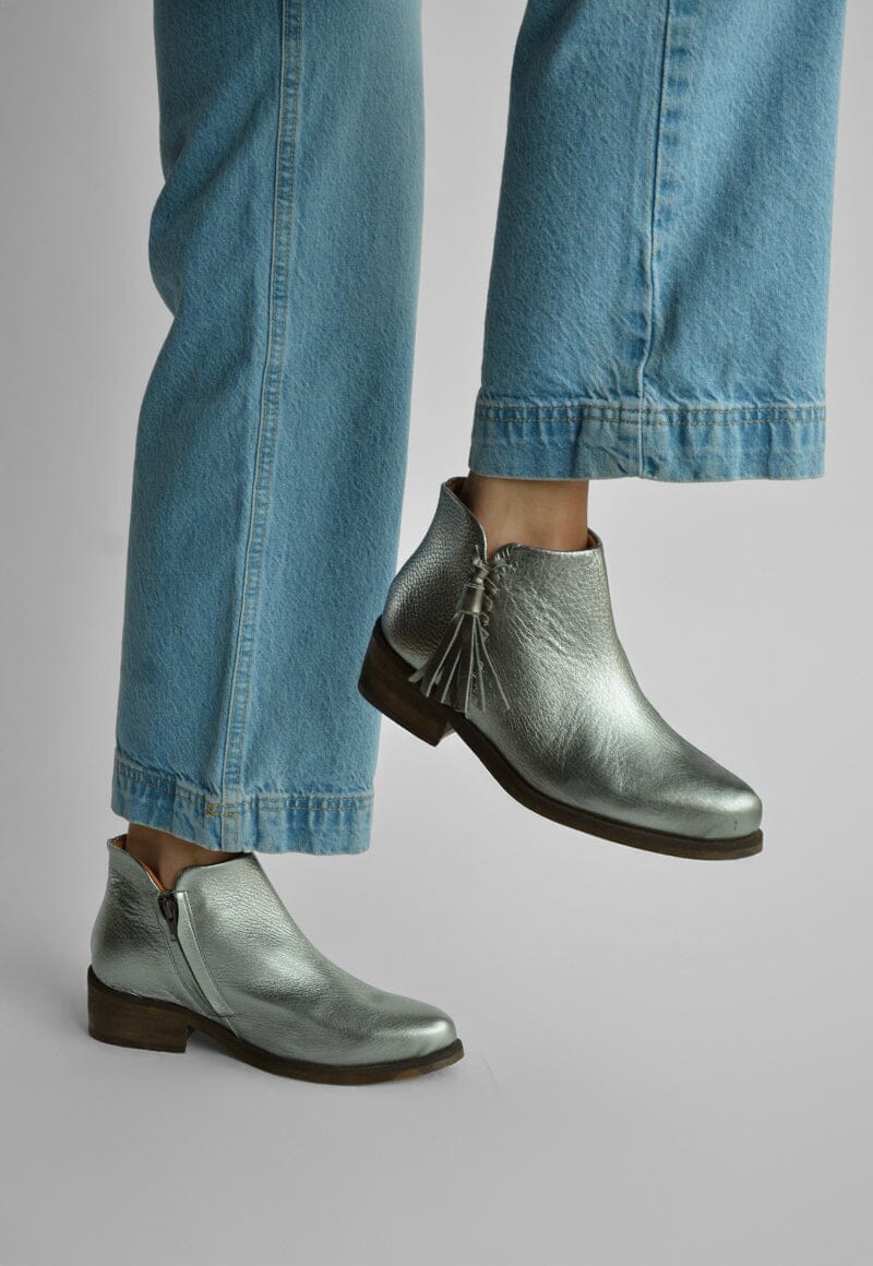 Botin Mujer / Virginia Metálico BOTINES Giani Dafirenze
