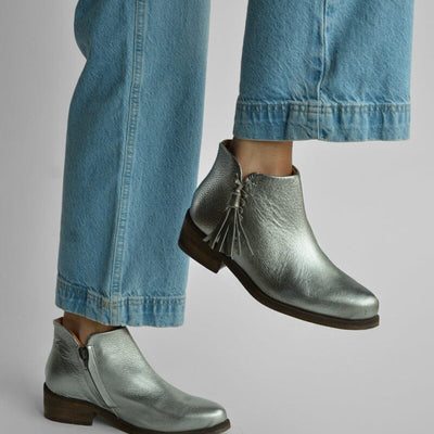 Botin Mujer / Virginia Metálico