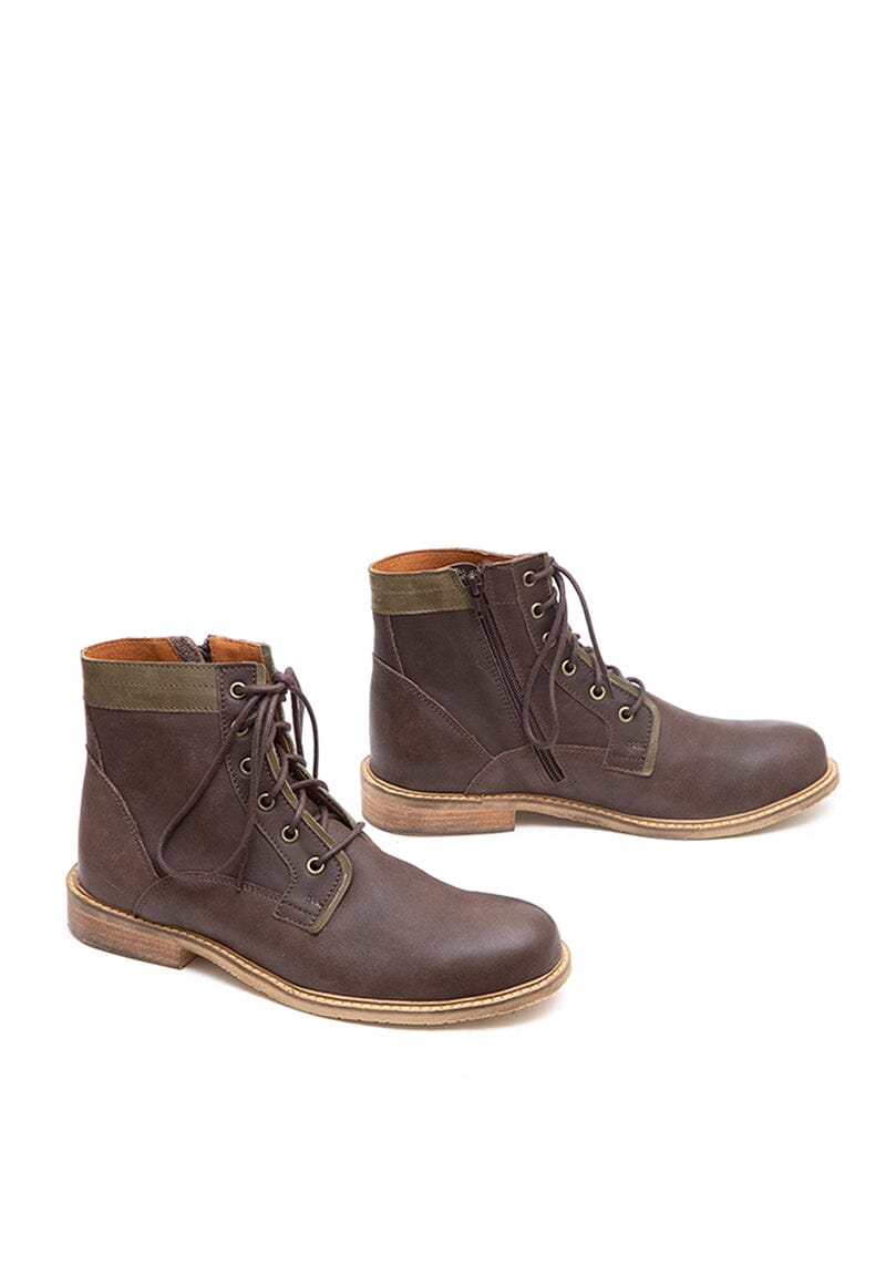 Botines Hombre / Bolano Cafe Verde Botines Dafirenze 