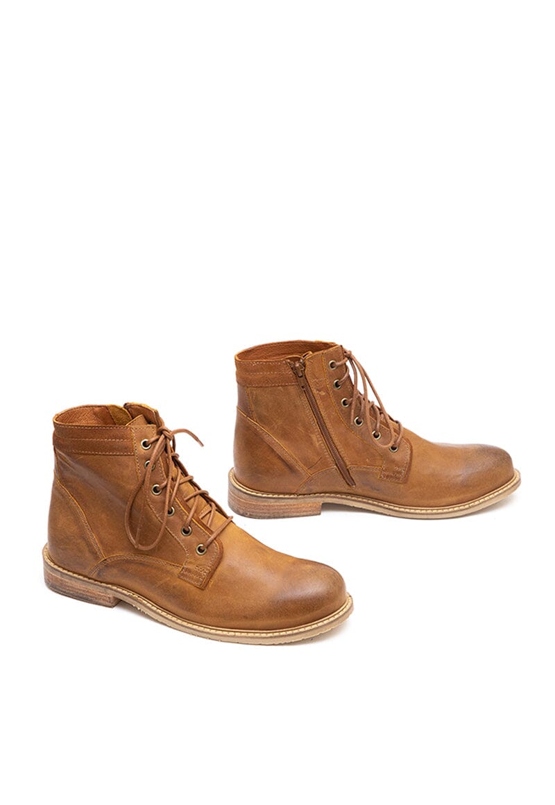 Botines Hombre / Bolano Camel Botines Dafirenze 