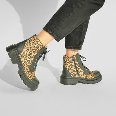Botin Mujer / Tiuque Negro Print
