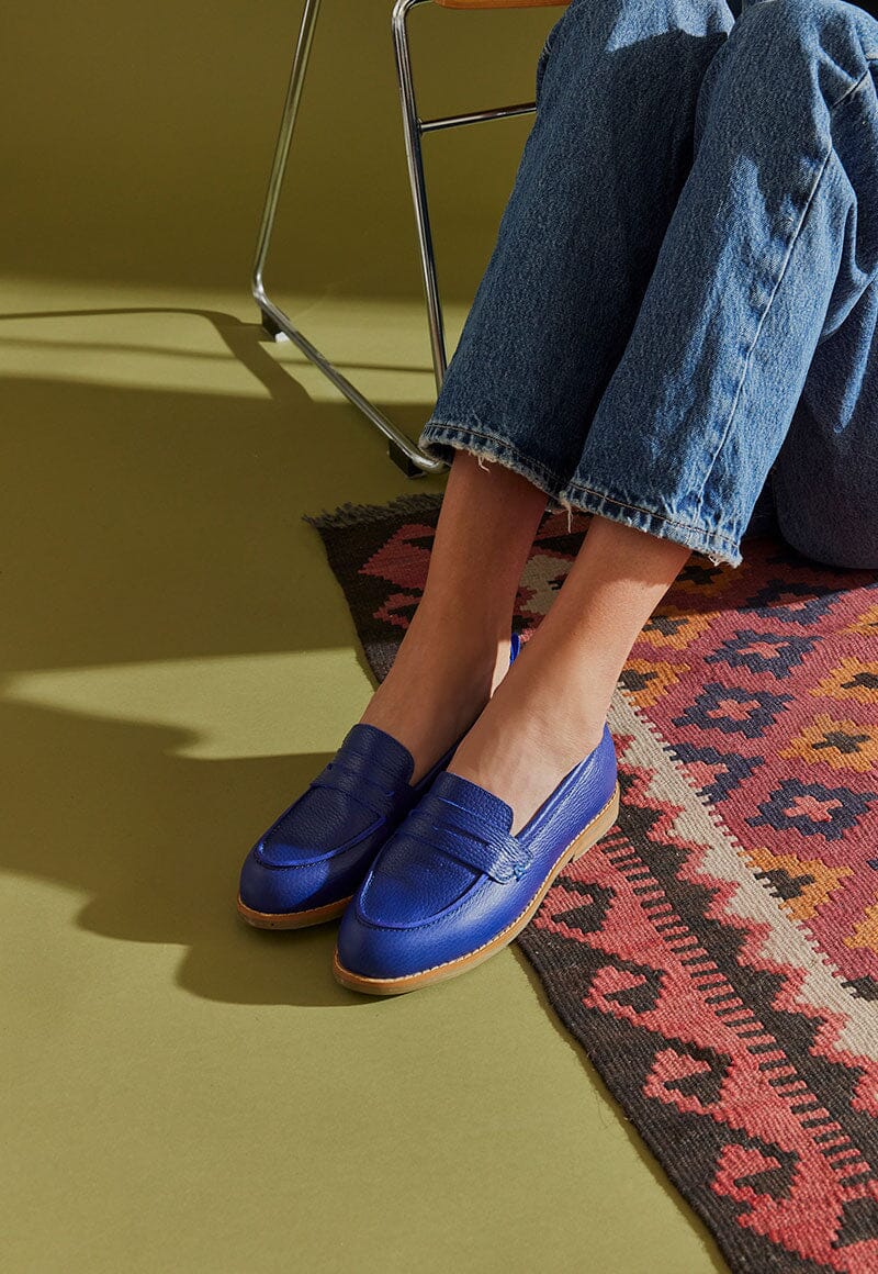 Mocasin Mujer / Coligue Azul MOCASINES Giani Dafirenze