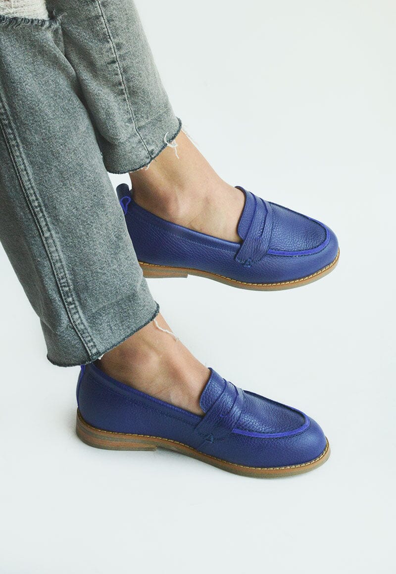 Mocasin Mujer / Coligue Azul MOCASINES Giani Dafirenze