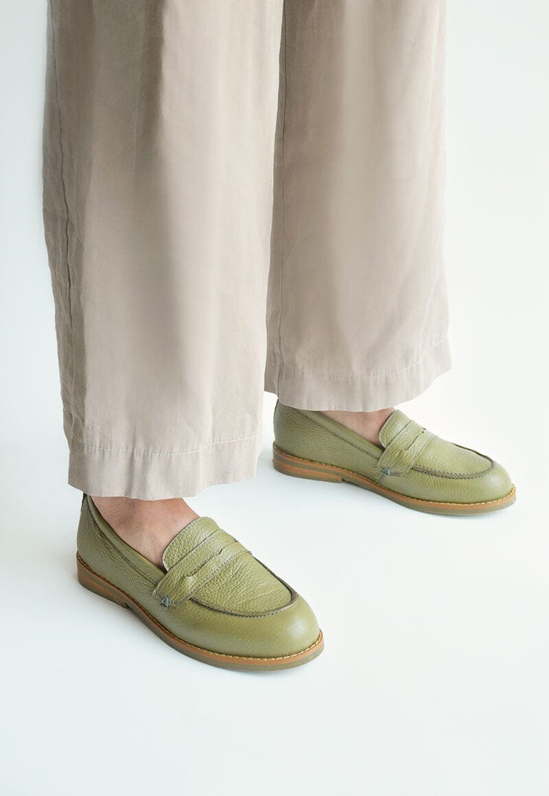 Mocasin Mujer / Coligue Verde MOCASINES Giani Dafirenze