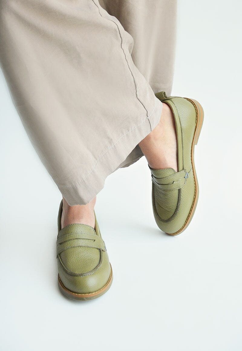 Mocasin Mujer / Coligue Verde MOCASINES Giani Dafirenze