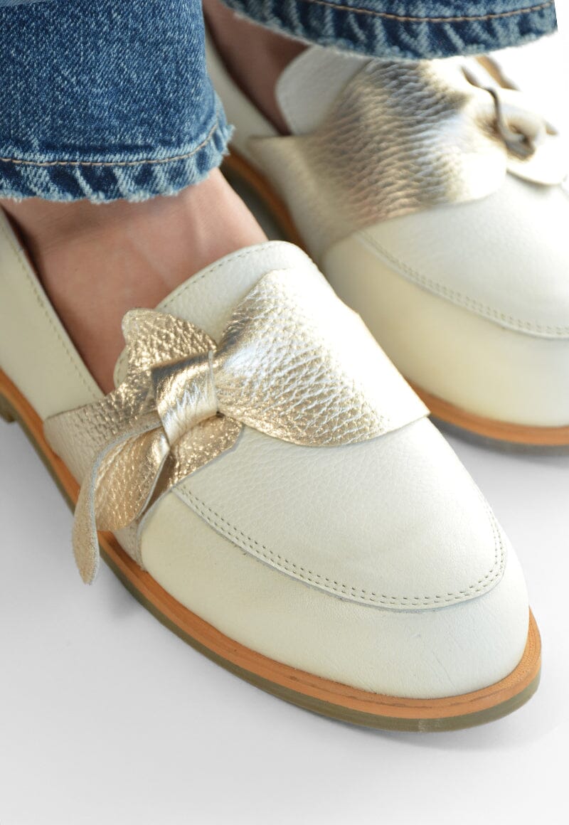 Mocasin Mujer / Elba Niquel MOCASINES Giani Dafirenze
