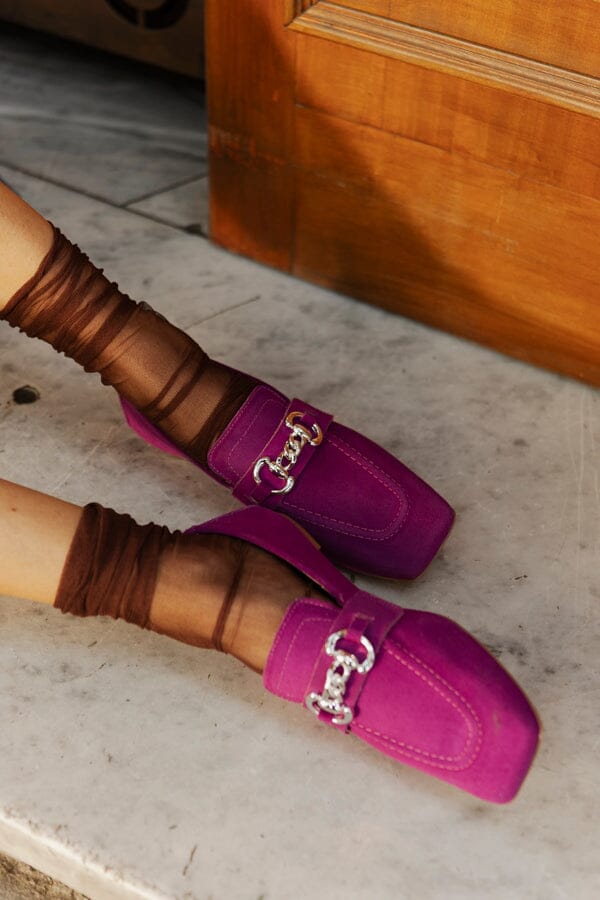 Mocasin Mujer / Riva Morado MOCASINES Giani Dafirenze