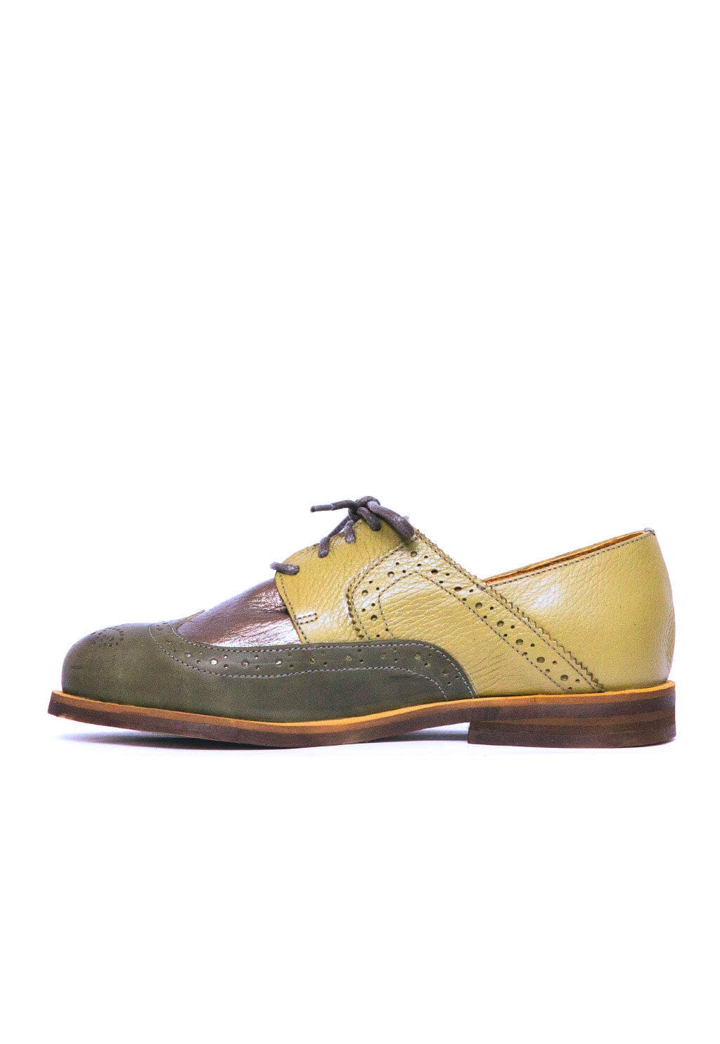 Mocasin Mujer / Simone Verde Metalico MOCASINES Giani Dafirenze