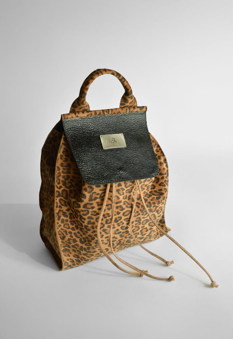Mochila Mujer / Sauce Negro Print MOCHILAS Giani Dafirenze