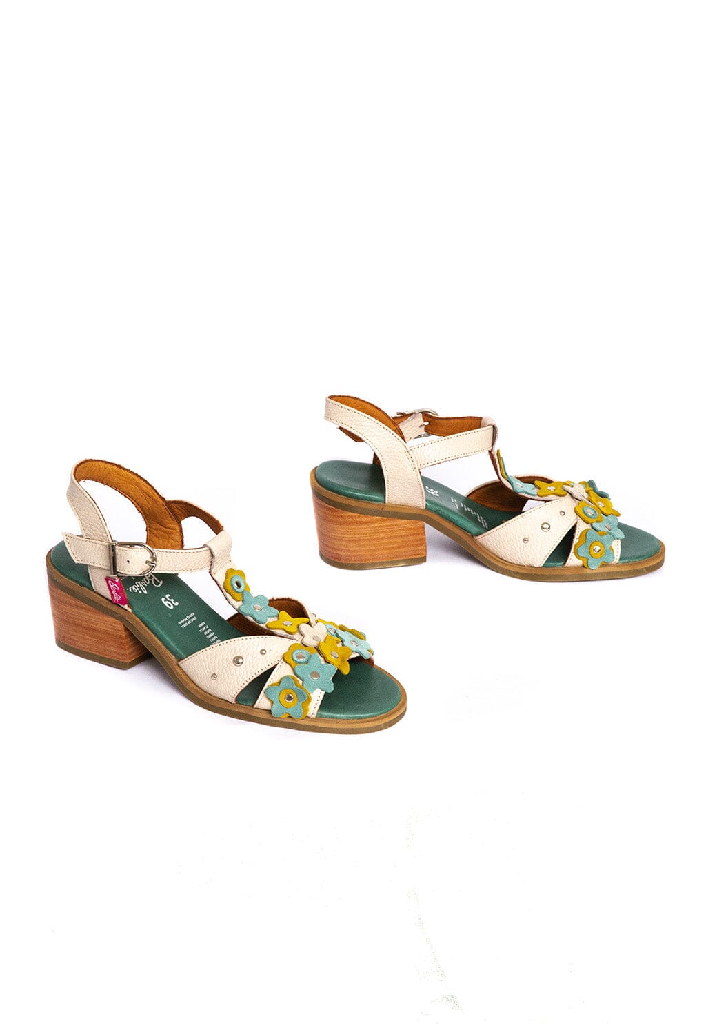 Sandalia Barbie / Coral Beige Menta BOTINES Giani Dafirenze