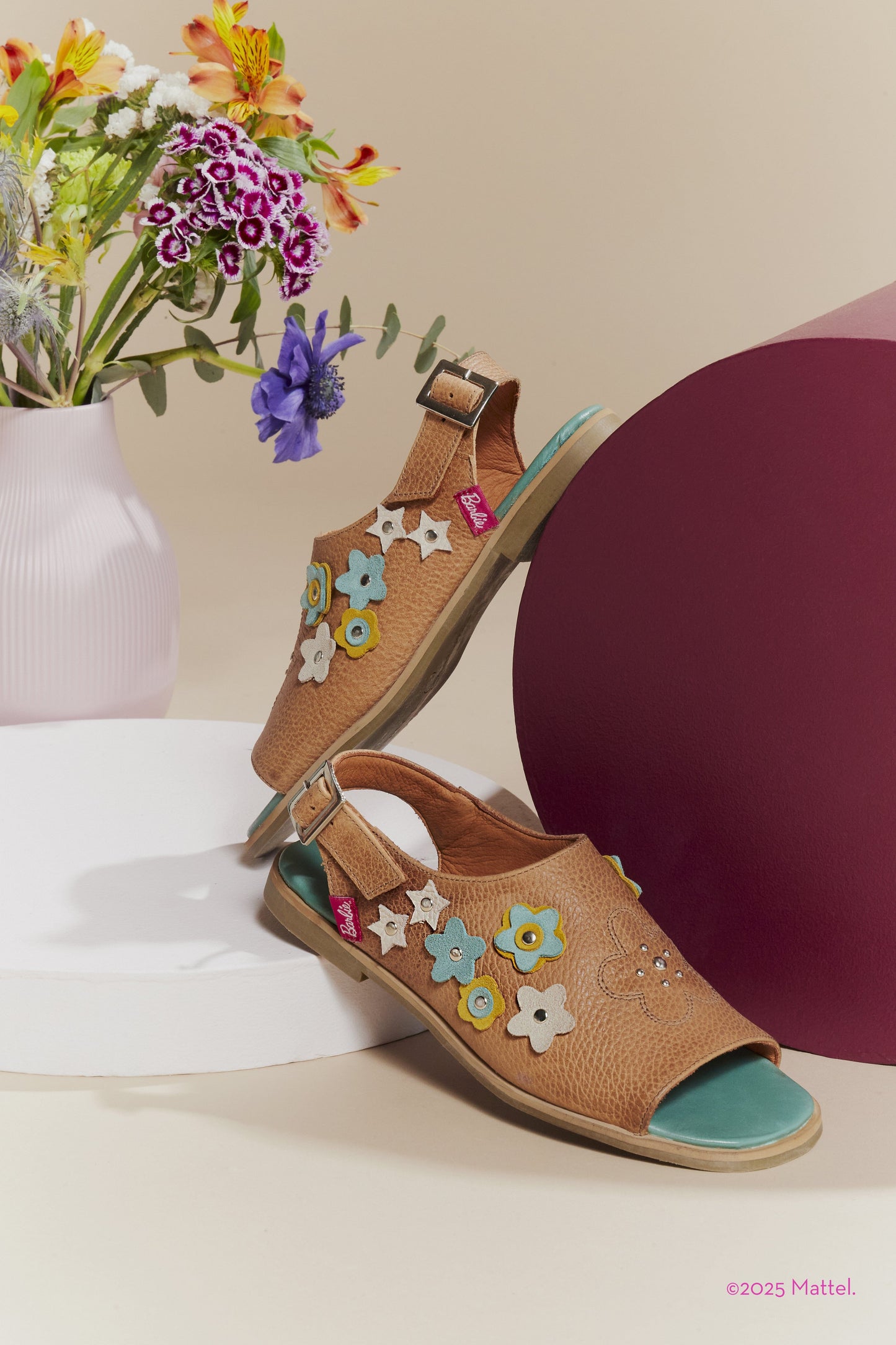 Sandalia Barbie / Kelly Camel BOTINES Giani Dafirenze