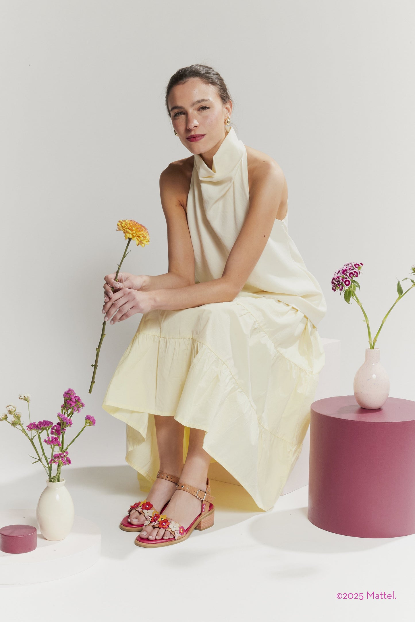 Sandalia Barbie / Summer Camel BOTINES Giani Dafirenze