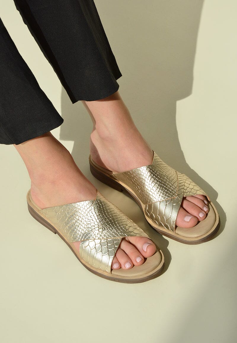 Sandalia Mujer / Columbina Niquel SANDALIAS Giani Dafirenze