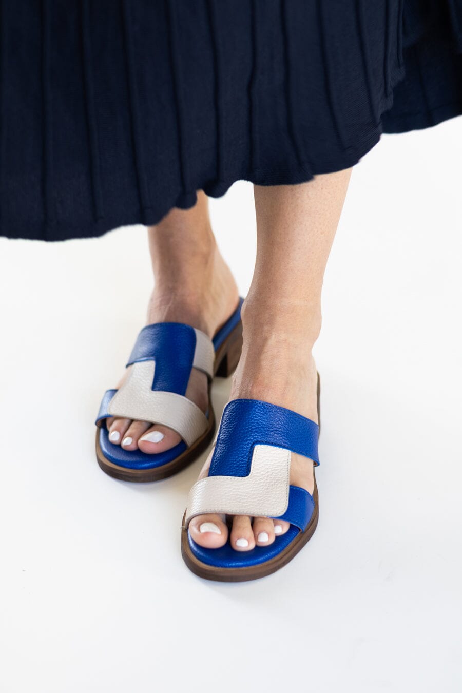 Sandalia Mujer / Dolce Azul Beige SANDALIAS Giani Dafirenze