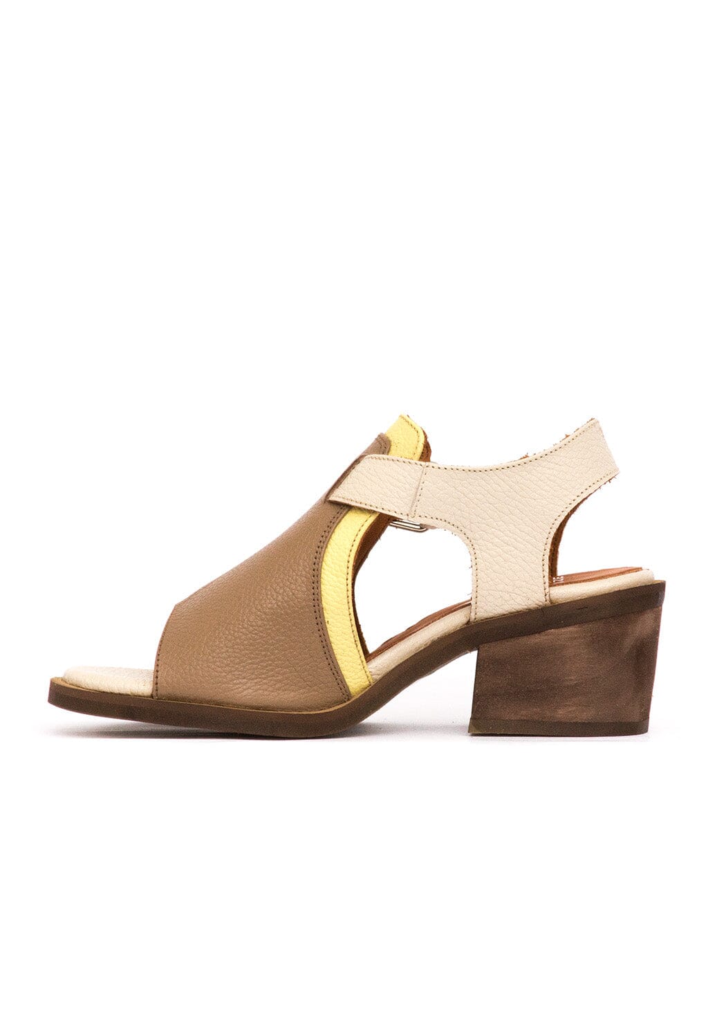 Sandalia Mujer / Guanay Cafe Amarillo SANDALIAS Giani Dafirenze