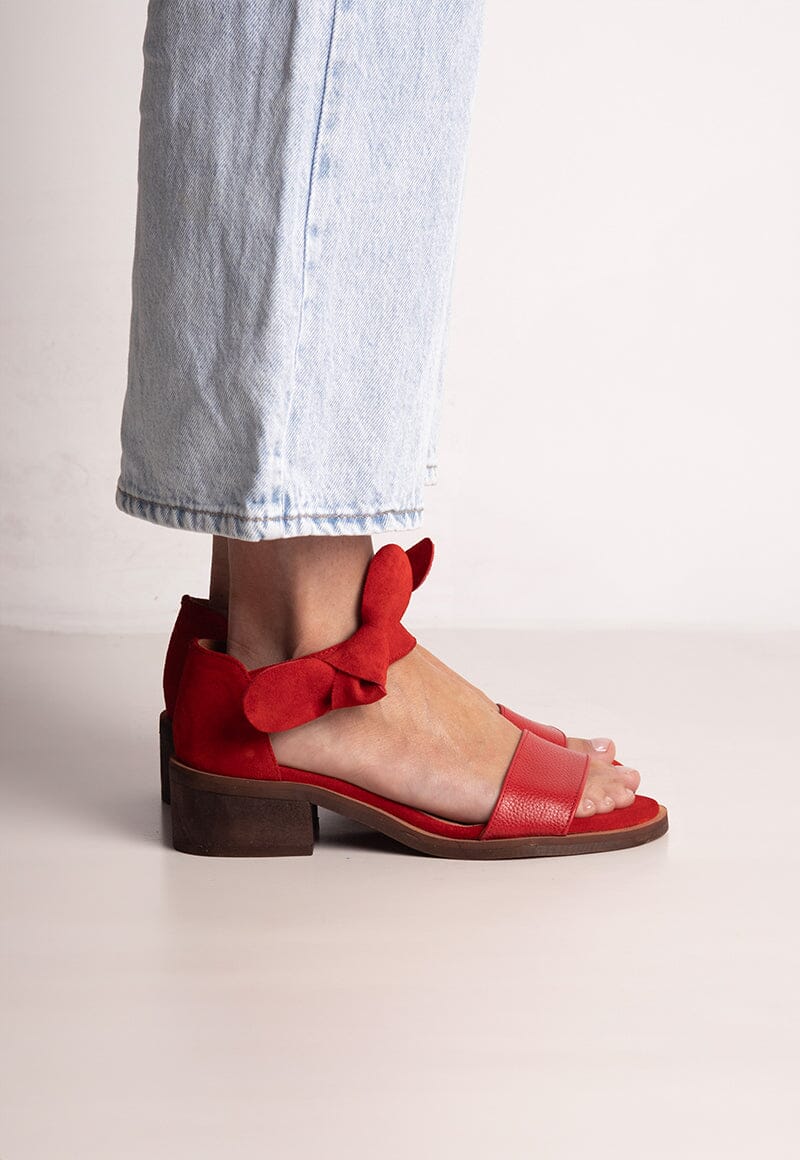 Sandalia Mujer / Halieto Rojo SANDALIAS Giani Dafirenze