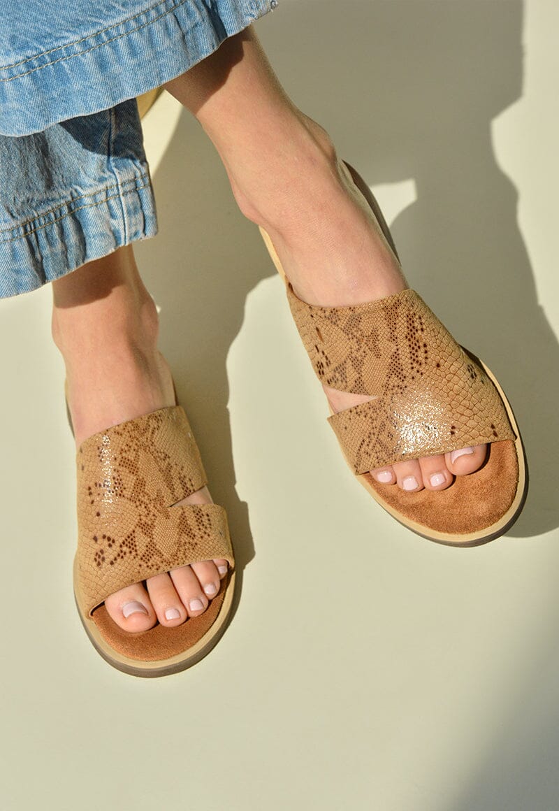 Sandalia Mujer / Lile Camel SANDALIAS Giani Dafirenze