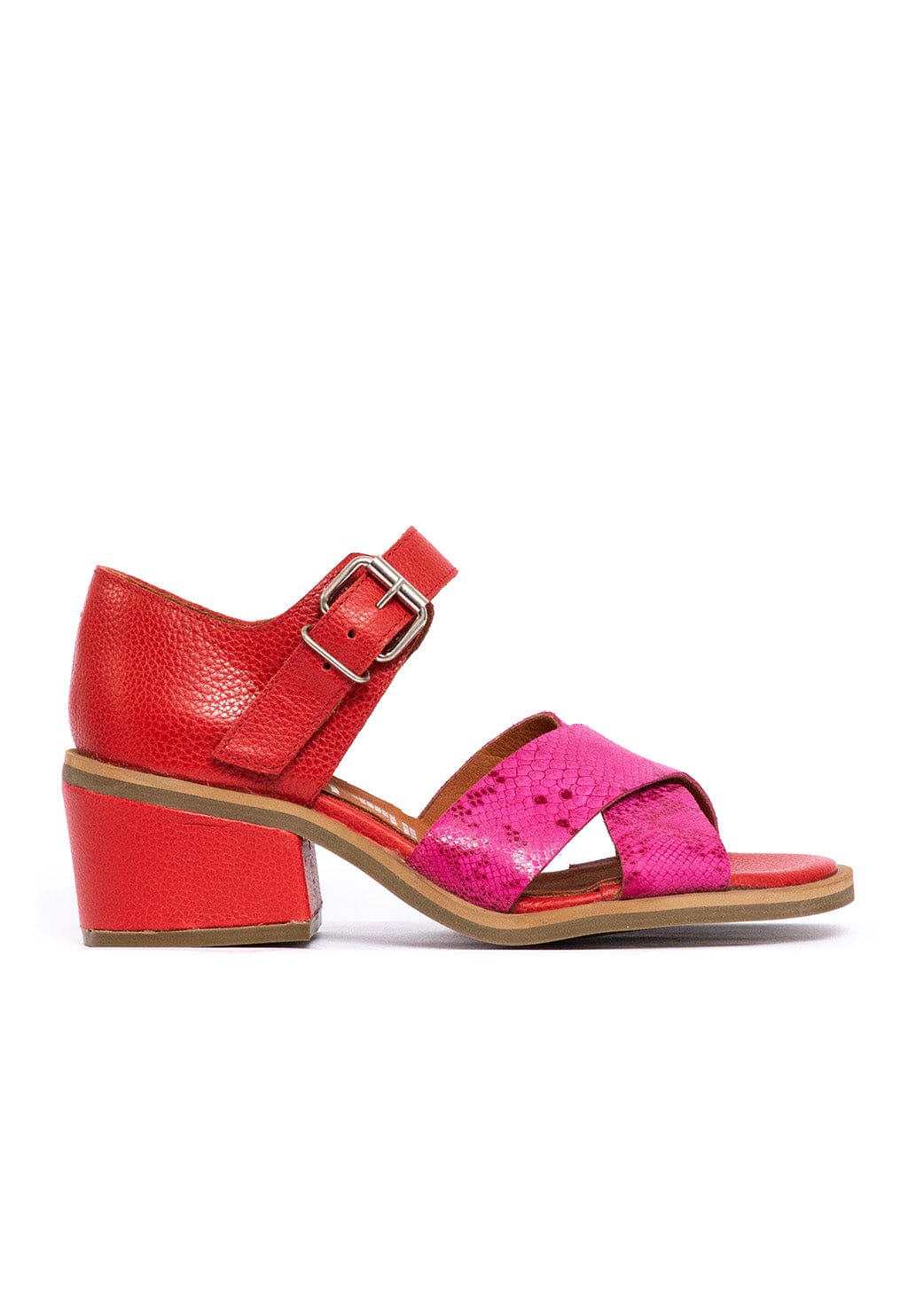 Sandalia Mujer / Nera Fucsia Rojo SANDALIAS Giani Dafirenze