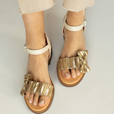 Sandalia Mujer / Nogal Beige
