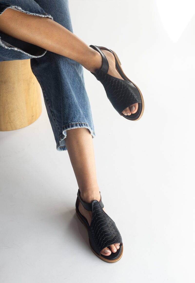 Sandalia Mujer / Oliva Negro SANDALIAS Giani Dafirenze