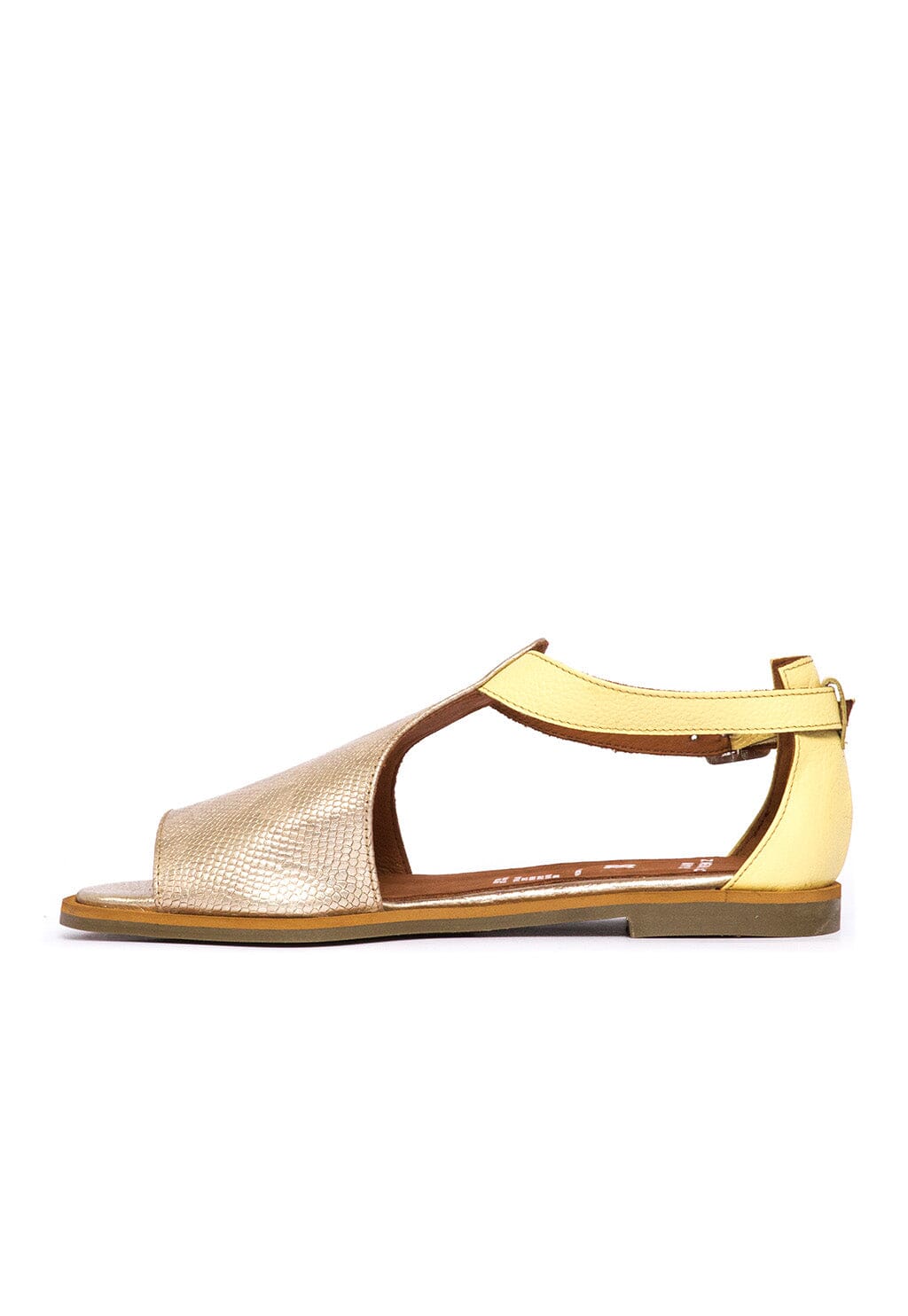 Sandalia Mujer / Oliva Niquel Amarillo SANDALIAS Giani Dafirenze