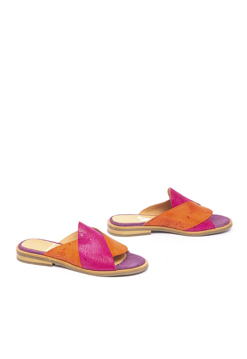 Sandalia Mujer / Peumo Fucsia Naranjo SANDALIAS Giani Dafirenze