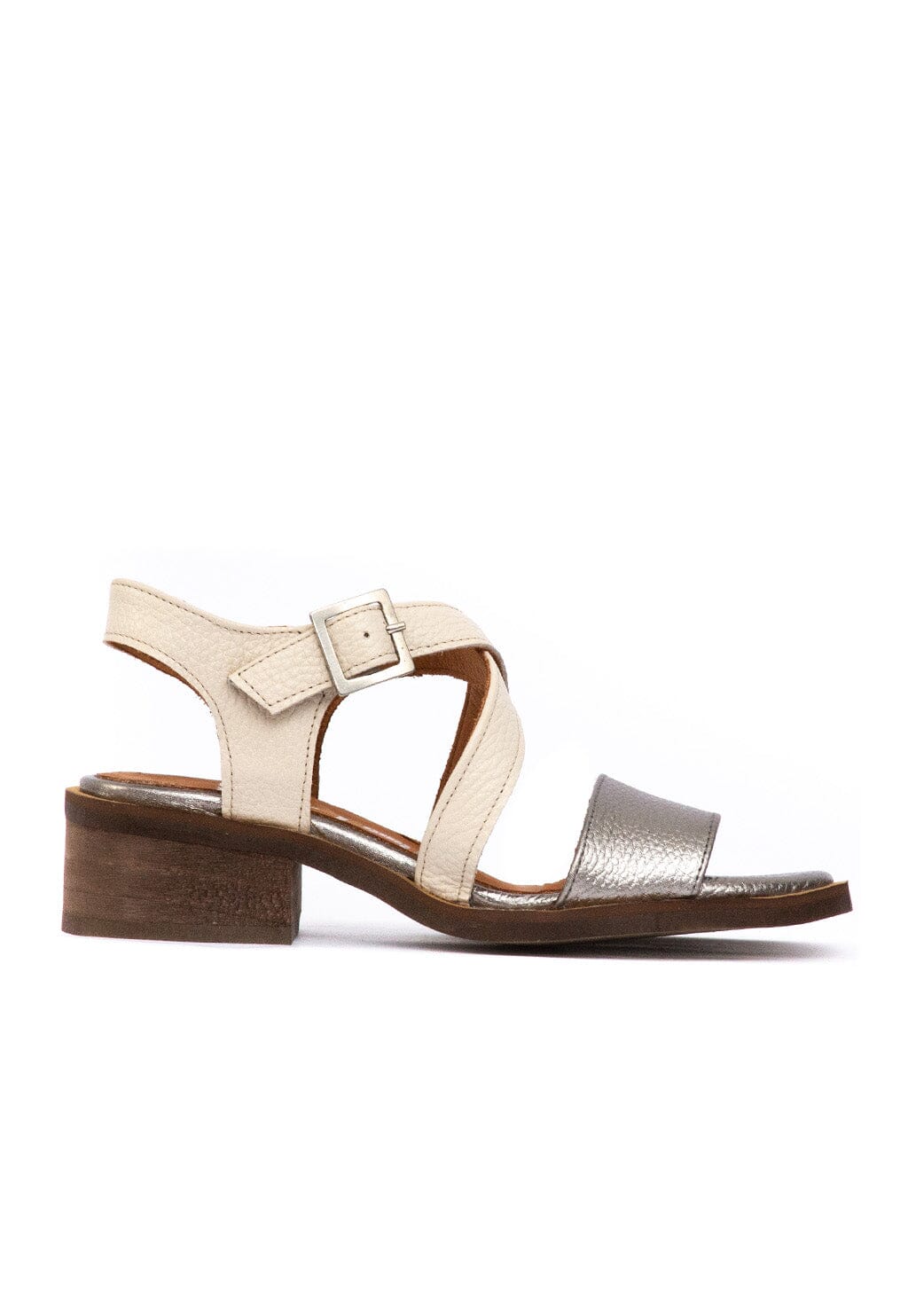 Sandalia Mujer / Salteador Metálico Beige SANDALIAS Giani Dafirenze