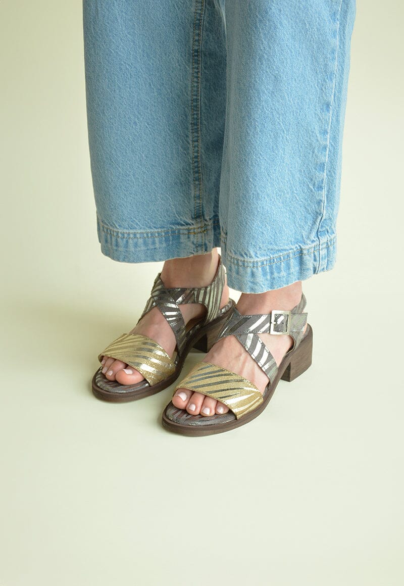 Sandalia Mujer / Salteador Metalico SANDALIAS Giani Dafirenze