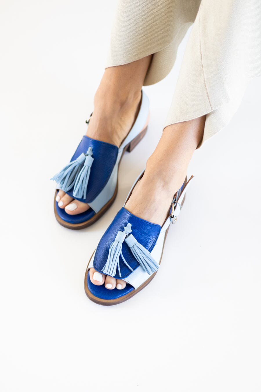 Sandalia Mujer / Sole Azul Celeste SANDALIAS Giani Dafirenze