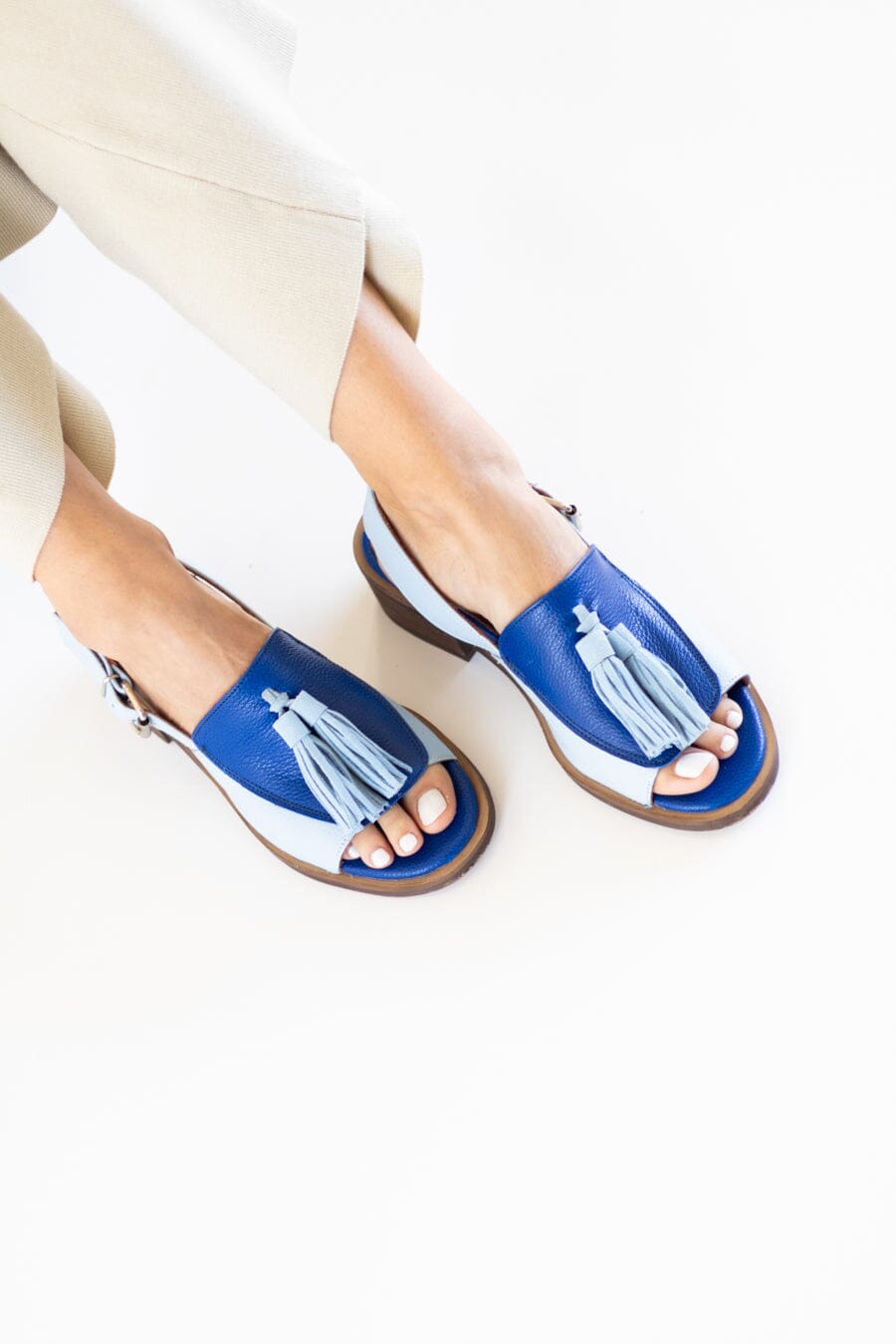 Sandalia Mujer / Sole Azul Celeste SANDALIAS Giani Dafirenze