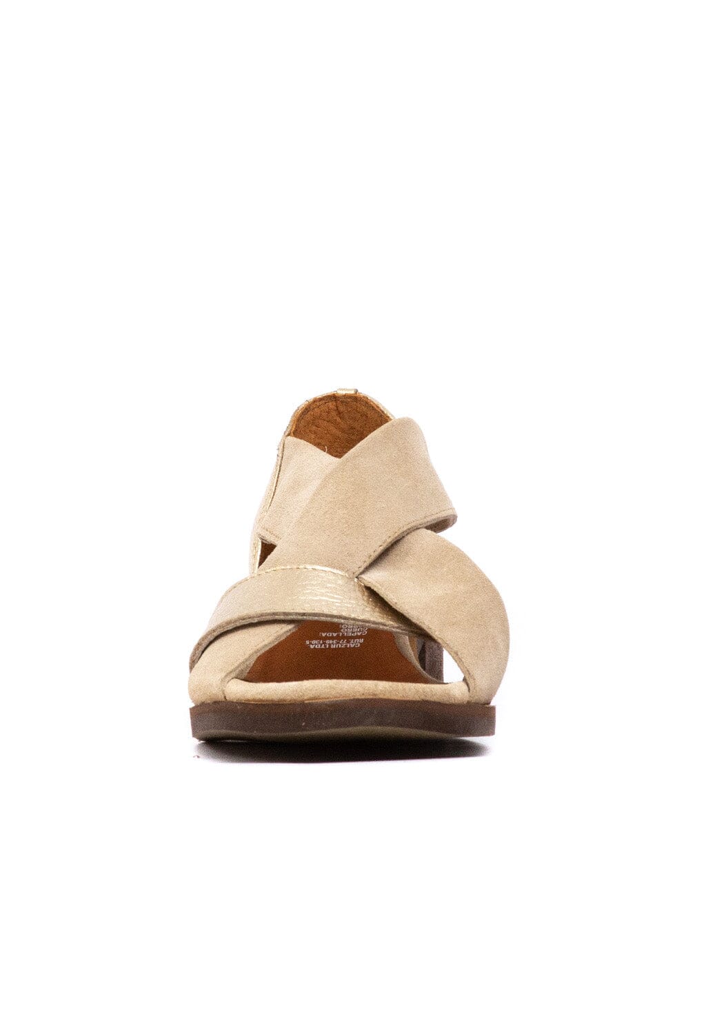 Sandalia Mujer / Tortolita Beige Niquel SANDALIAS Giani Dafirenze