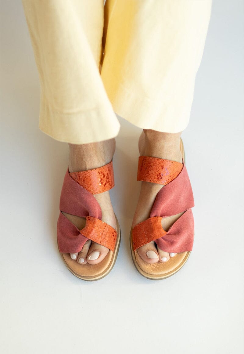 Sandalia Mujer / Turpial Naranjo SANDALIAS Giani Dafirenze