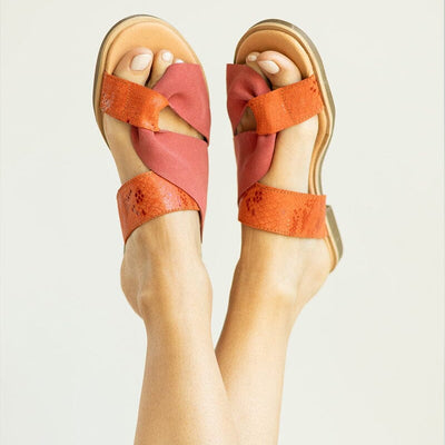 Sandalia Mujer / Turpial Naranjo