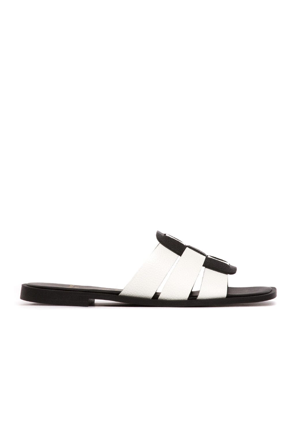 Sandalia Mujer / Zuma Negro Blanco SANDALIAS Giani Dafirenze