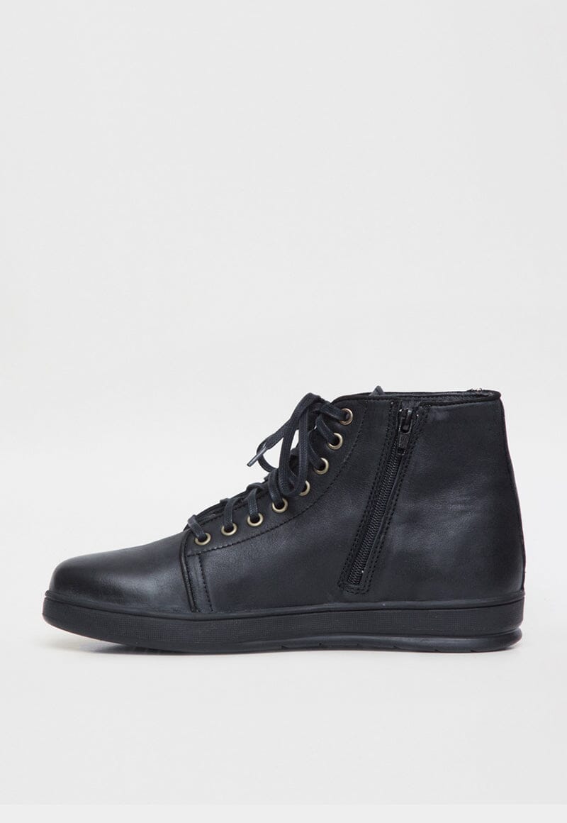 Zapatilla Hombre / Alquinta Negro Zapatillas Dafirenze