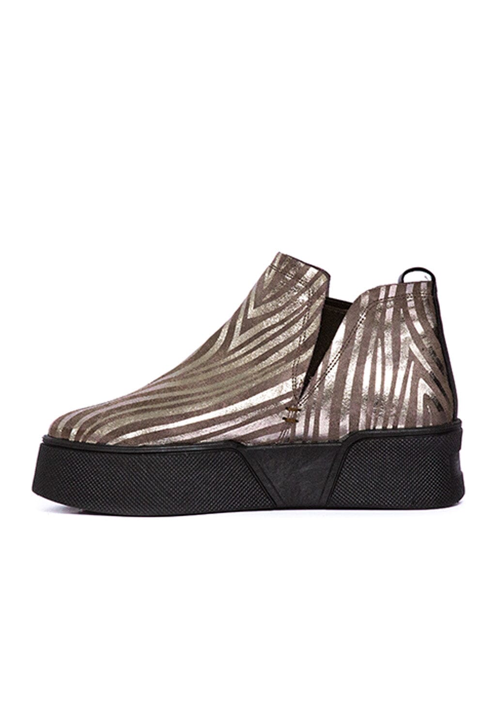 Zapatilla Mujer / Canario Zebra Metálico ZAPATILLAS Giani Dafirenze