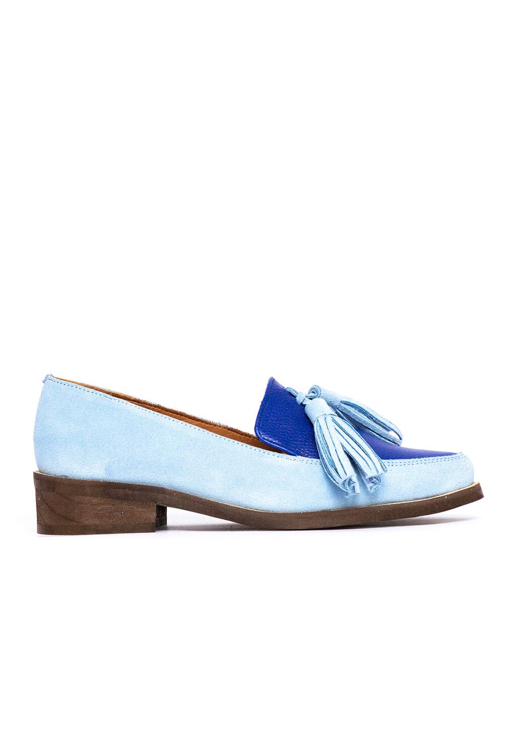 Zapato Mujer / Allegra Celeste MOCASINES Giani Dafirenze