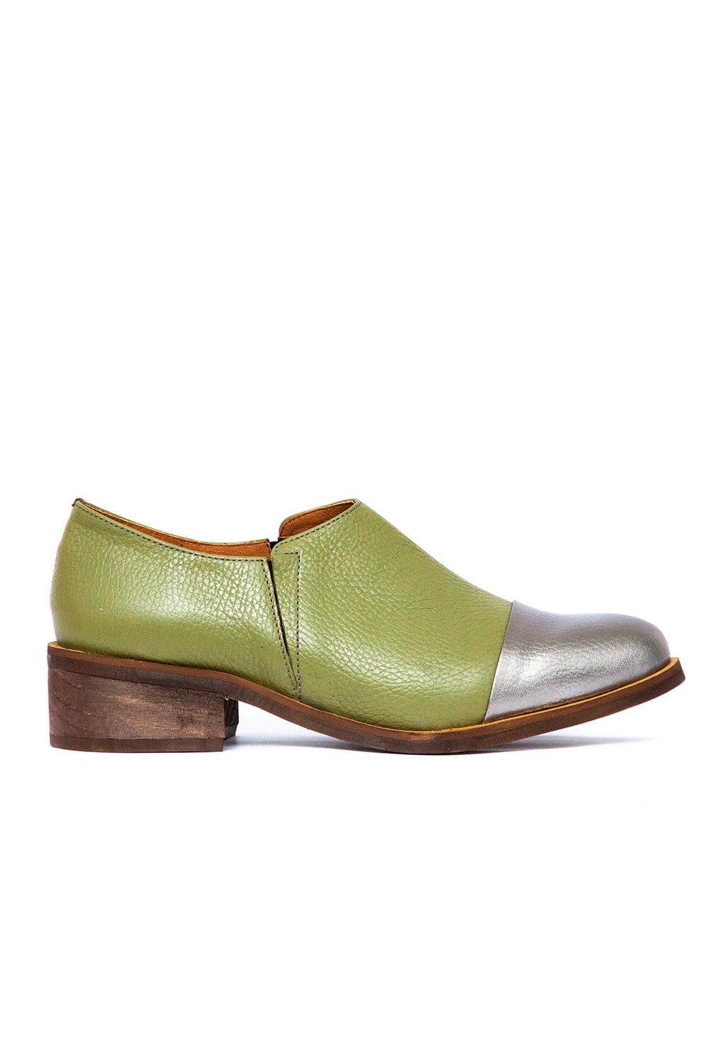Zapato Mujer / Homero Verde Metálico ZAPATOS Giani Dafirenze