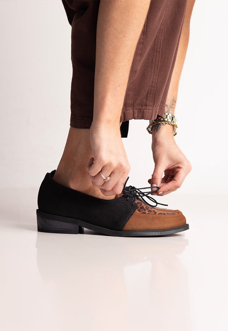 Zapato Mujer / Indira Negro Print ZAPATOS Giani Dafirenze