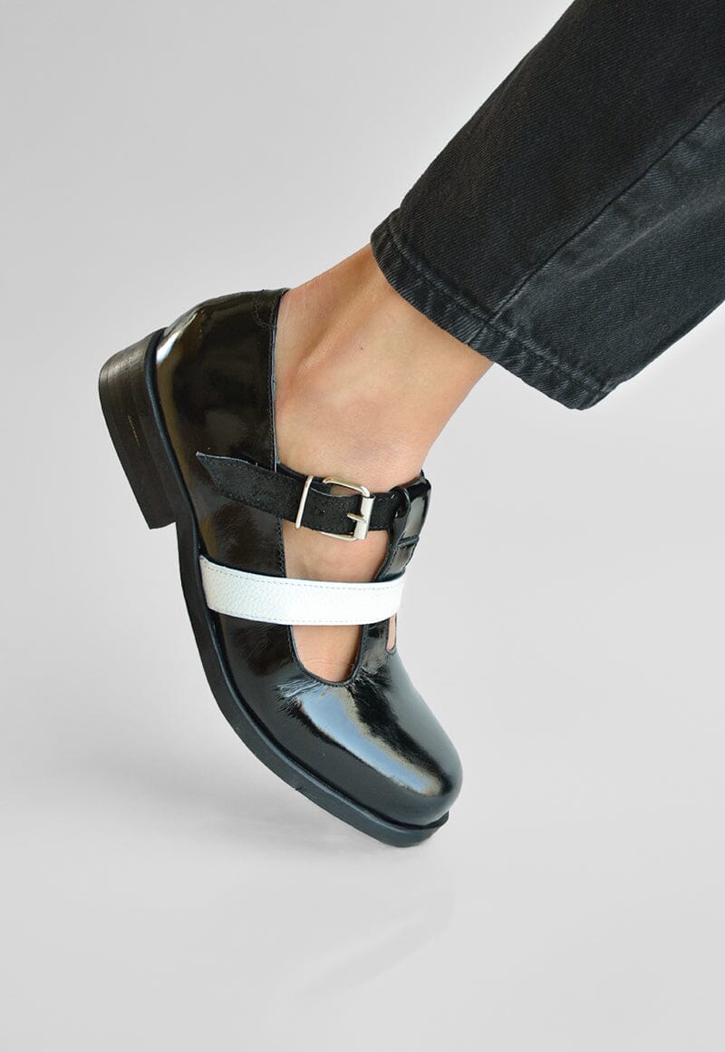 Zapato Mujer / Teresa Blanco Negro ZAPATOS Giani Dafirenze