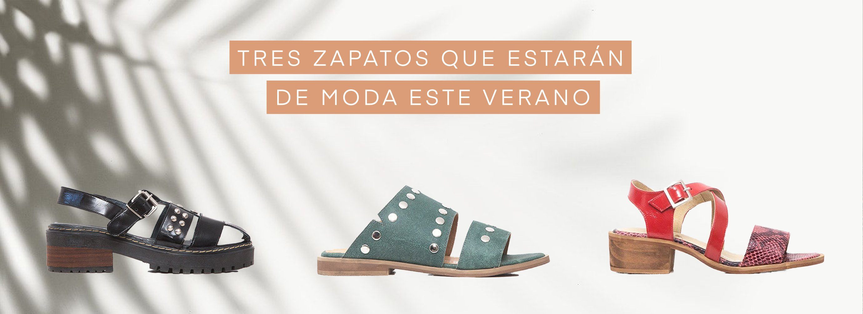 3 zapatos que estarán de moda este verano