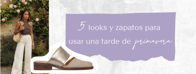 5 looks y zapatos para usar una tarde de primavera