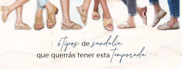 6 tipos de sandalia que querrás tener esta temporada