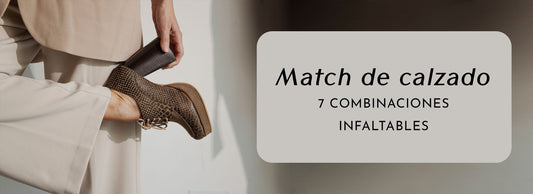 Match de ropa y calzado: 7 combinaciones infalibles