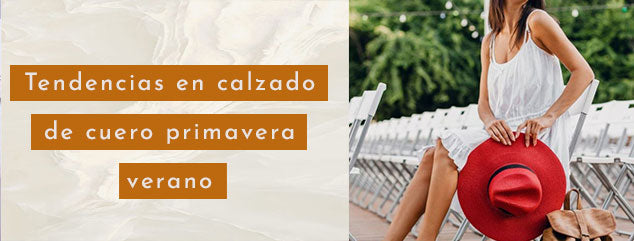 Tendencias en calzado de cuero primavera verano