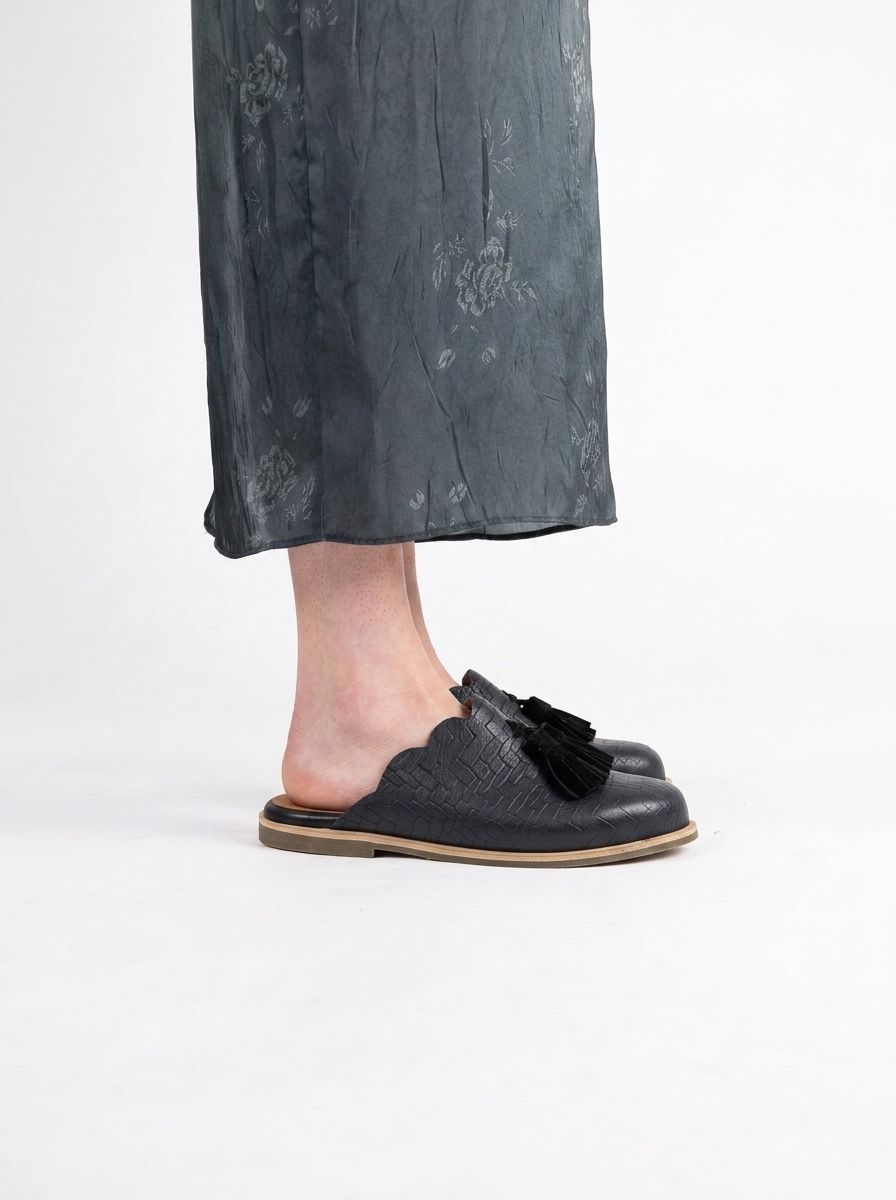 Babucha Mujer / Aura Negro BABUCHAS Giani Dafirenze 