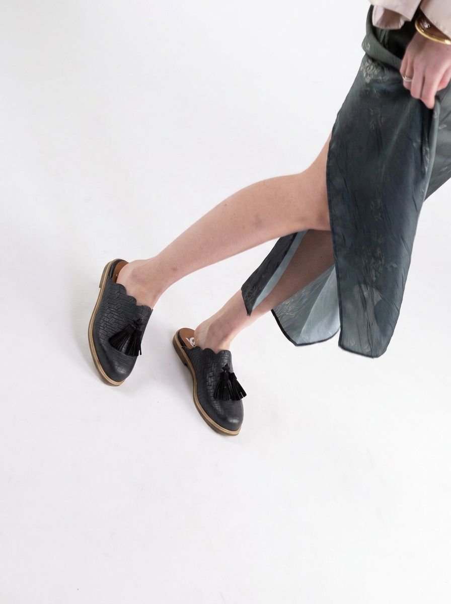 Babucha Mujer / Aura Negro BABUCHAS Giani Dafirenze 