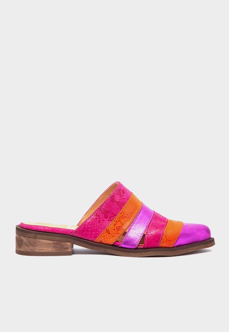 Babucha Mujer / Balos Fucsia Naranjo BABUCHAS Giani Dafirenze 