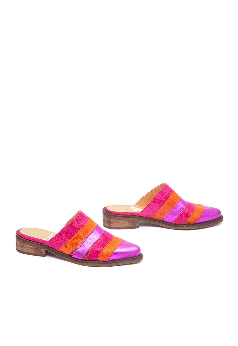 Babucha Mujer / Balos Fucsia Naranjo BABUCHAS Giani Dafirenze 