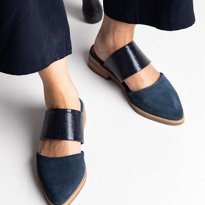 Babucha Mujer / Gaviota Azul